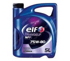Масло трансмиссионное синтетическое ELF TransElf NFP 75W-80, 5л