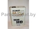 S-Oil Масло трансмиссионное минеральное Gear HD 80W-90, 4л